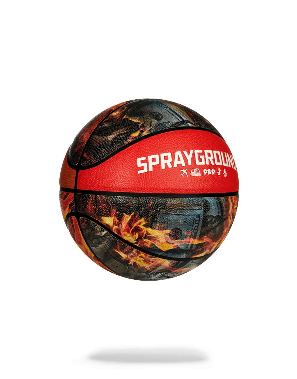 SPALDING X SHARKBBAG FIRE BASKETBALL